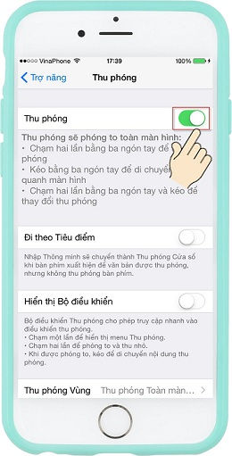 Lỗi các biểu tượng ứng dụng hiển thị trong màn hình quá lớn iPhone